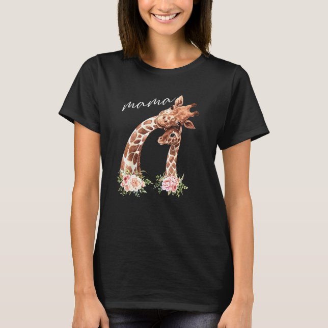 Mama Giraffe Tanks Nouvelle Maman Maman Maman Pour (Devant)