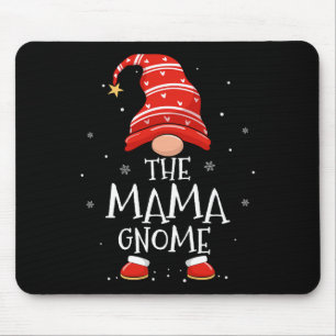 Mama Gnom Weihnachten Familie Passende Lustige Wei Mousepad