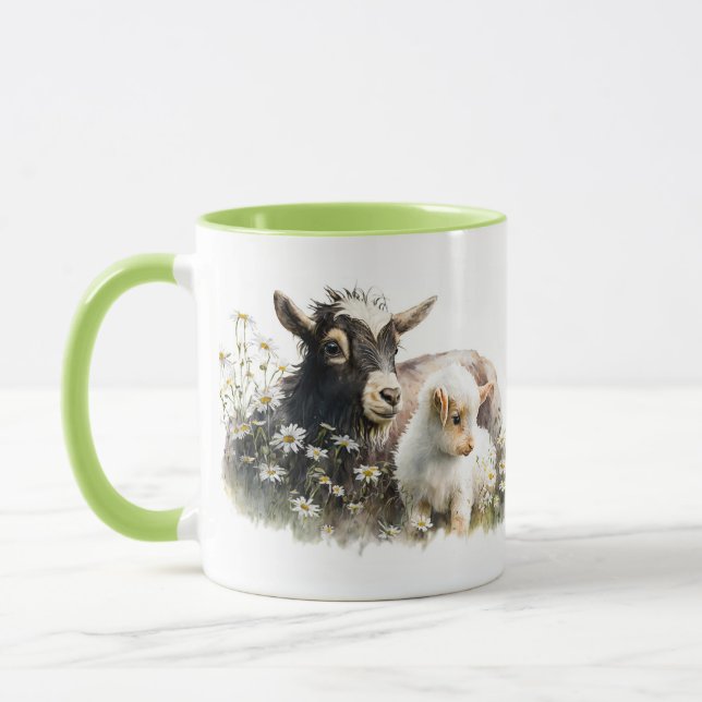 Mama Goat and Kid Tasse (Links)