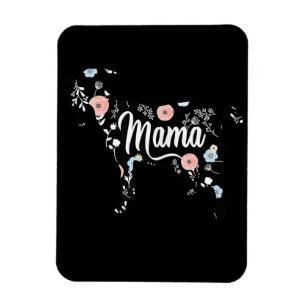 Mama Goat Floral Mama Lover Mor Oma Magnet