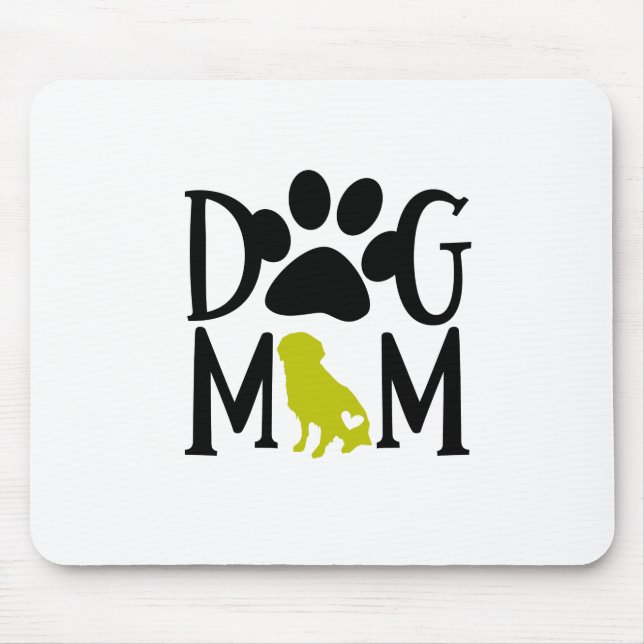 Mama Golden Retriever Mousepad (Vorne)