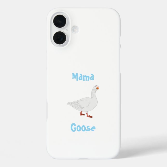 Mama Goose iPhone Case - Muttertagsgeschenk (Rückseite)