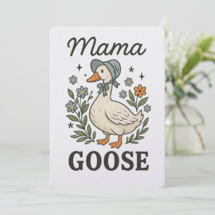 Mama Goose Mother's Day Card & Gift 💖 Feiertagskarte