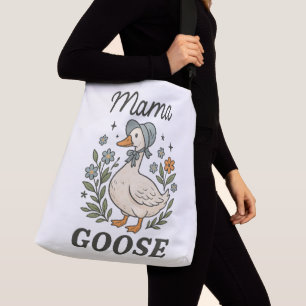 Mama Goose Mother's Day Gift 💖 Tragetaschen Mit Langen Trägern