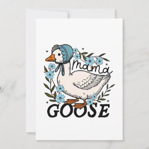 Mama Goose Verrückte Gans Muttertag Feiertagskarte