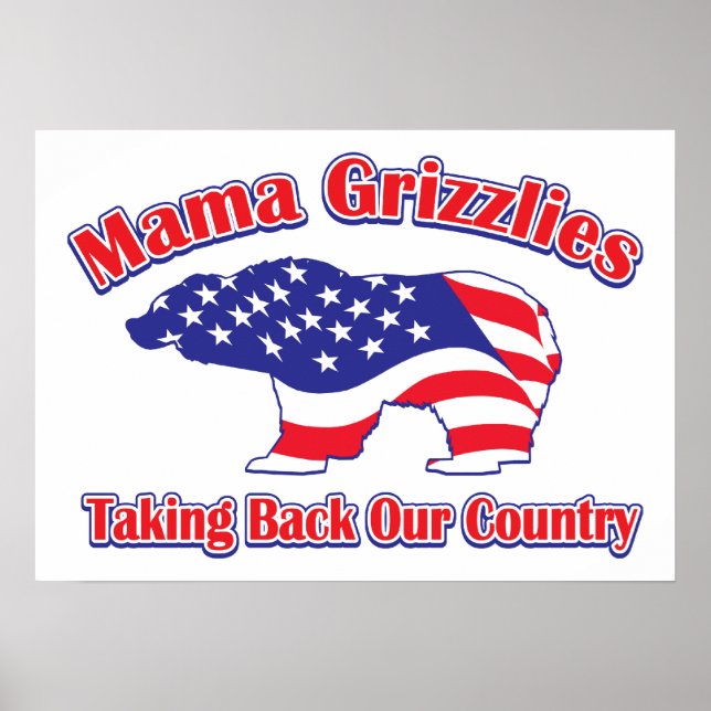 Mama Grizzlies Poster (Vorne)