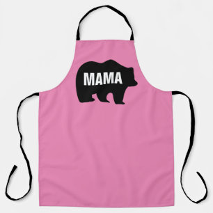 MAMA GRIZZLY BEAR MAMA FUNNY KÜCHE SCHÜRZE