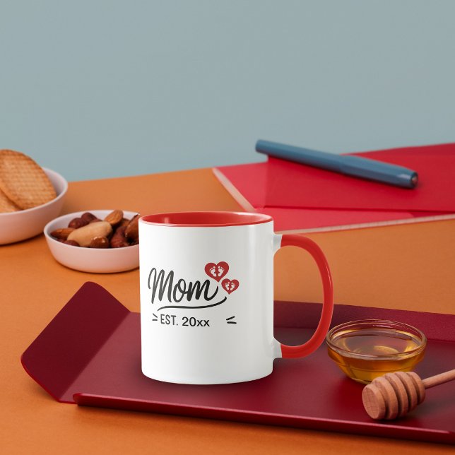 Mama gründete den Muttertag Tasse (Mom Established Mothers Day Mug)