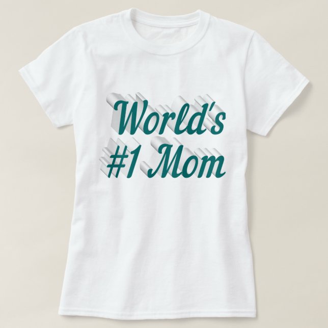 Mama grüner T - Shirt (Design vorne)