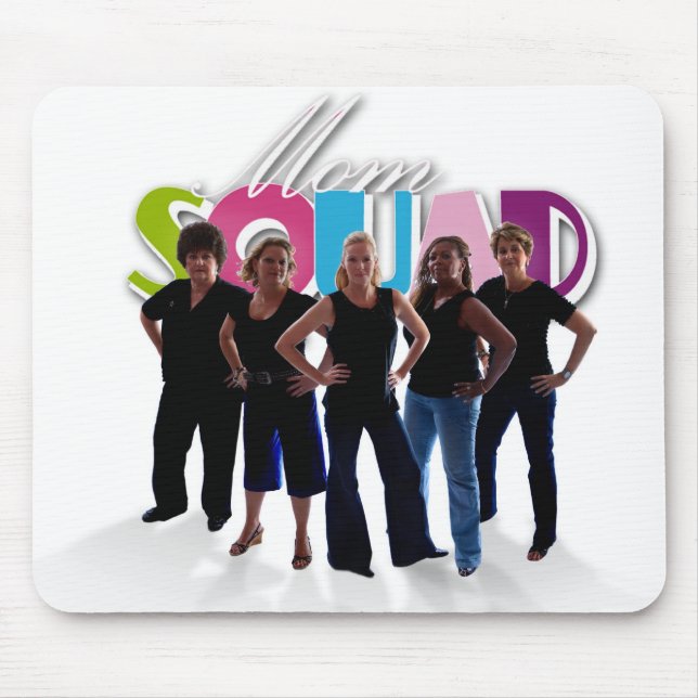 Mama-Grupperaum-Mausunterlage Mousepad (Vorne)