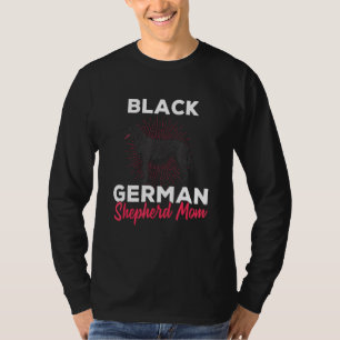 Mama Gsd Dog Artwork T-Shirt