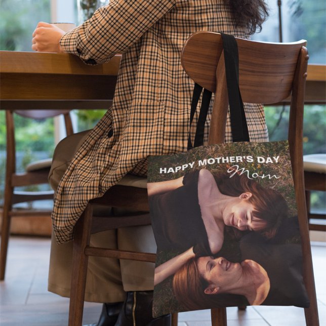 Mama-Happy Mother's Day Mein bester Freund Foto Tasche (Von Creator hochgeladen)