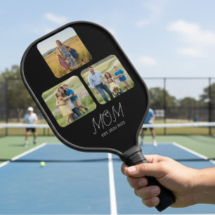 Mama hat Black Script 3 Foto etabliert   Pickleball Schläger