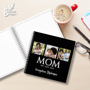 Mama hat Caps 3 Foto-Journal für Mütter gegründet Notizbuch