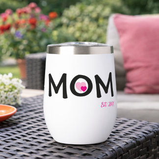 Mama hat ein doppelt verschachteltes rosa Herz err