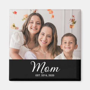 Mama hat ein Fotogeschenk eingerichtet Magnet