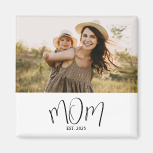 Mama hat ein Fotogeschenk etabliert Magnet