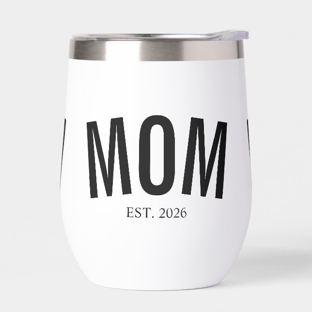 Mama hat ein neues Mama-Geschenk eingerichtet (Links)