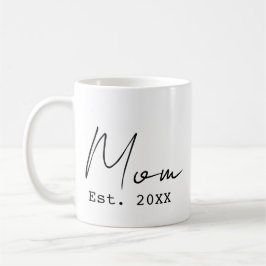 Mama hat einfaches elegantes Skript neue Mama Kaffeetasse