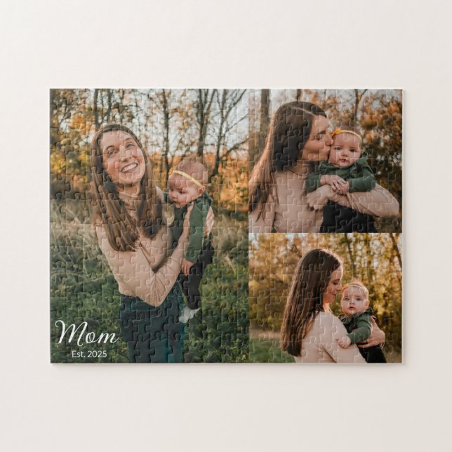 Mama hat elegantes Skript Schwarz 3 Foto (Horizontal)