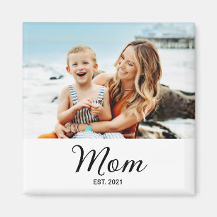 Mama hat Foto-Geschenk etabliert Magnet