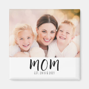 Mama hat Foto-Geschenk etabliert Magnet