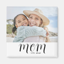 Mama hat Foto-Geschenk etabliert