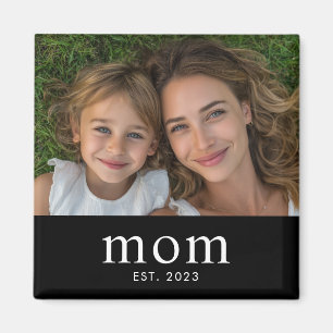 Mama hat Foto-Geschenk etabliert  Magnet