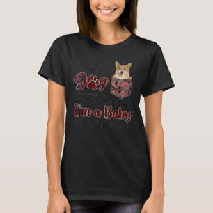 Mama hat immer recht Floral Corgi Hund Tasche T-Shirt