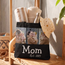 Mama hat lustigen fetten Text 3 Foto Schwarz einge