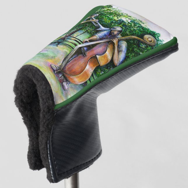 Mama hat mich nie vor Tuba-Spielern gewarnt Golf Headcover (3/4 Vorderseite)