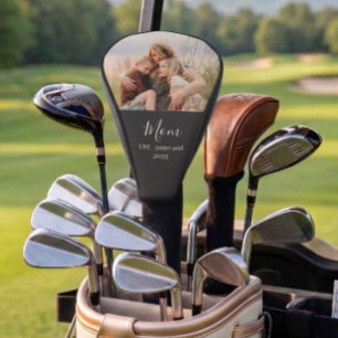 Mama hat moderne Schrift Foto eingerichtet Golf Headcover
