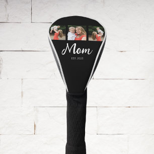 Mama hat modernes fettes Skript Schwarz 3 Foto ein Golf Headcover