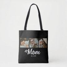 Mama hat modernes fettes Skript Schwarz 3 Foto ein
