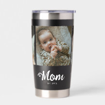 Mama hat modernes fettes Skript Schwarz 3 Foto ein