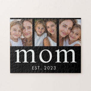 Mama hat modernes Minimal 3-Foto eingerichtet