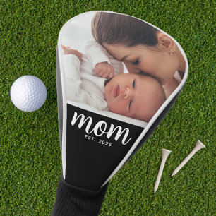 Mama hat modernes Schriftfoto eingerichtet Golf Headcover