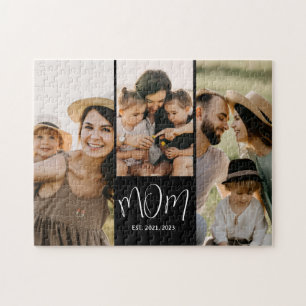 Mama hat modernes Skript 3 Foto eingerichtet
