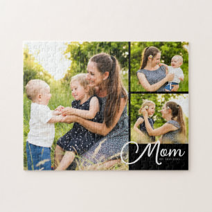 Mama hat modernes Skript 3 Foto eingerichtet