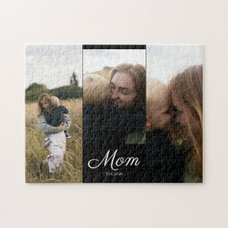 Mama hat modernes Skript 3 Foto eingerichtet