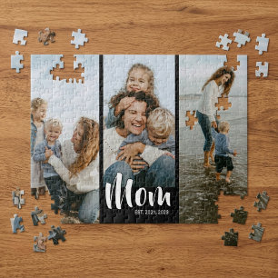 Mama hat modernes Skript 3 Foto eingerichtet