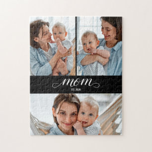Mama hat modernes Skript 3 Foto eingerichtet