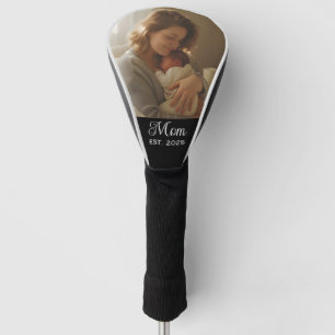 Mama hat modernes Skript-Foto eingerichtet Golf Headcover