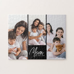 Mama hat modernes Skript Schwarz 3 Foto eingericht