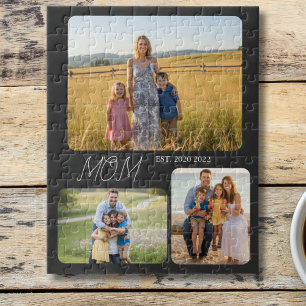 Mama hat modernes Skript Schwarz 3 Foto eingericht