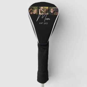 Mama hat modernes Skript Schwarz 3 Foto eingericht Golf Headcover