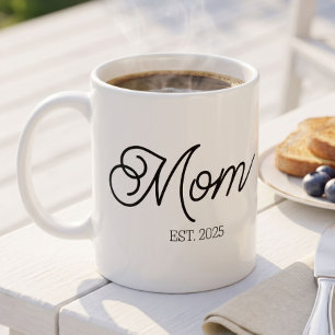 Mama hat neu gegründet Minimalist Geschenk für neu Kaffeetasse