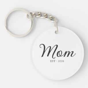 Mama hat neues Mama-Geschenk etabliert Schlüsselanhänger