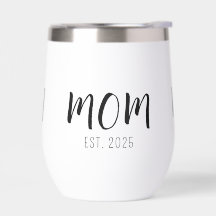 Mama hat neues Mama-Geschenk Isolierter Becher