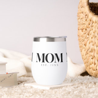Mama hat neues Mama-Geschenk Schwarz Typografie ei